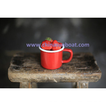 Sunboat Tableware Enamel Mug Milk Cup Children′s Coffee Cup Kitchenware